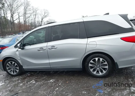 2022 Honda Odyssey Ex-L z USA, uszkodzony, nr VIN 5FNRL6H72NB045078